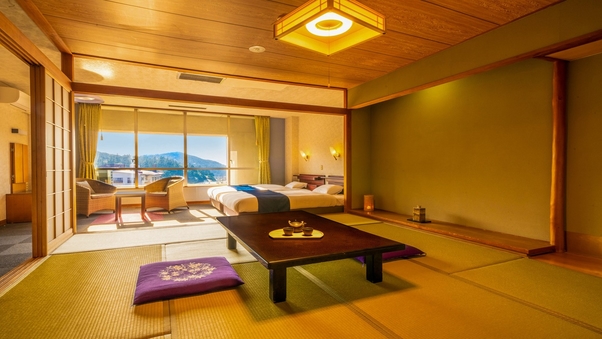 【禁煙】わんちゃん スタンダード和洋室 内風呂なし・街側